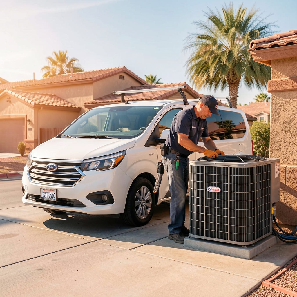 Red Rock HVAC technician